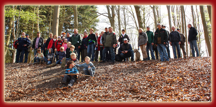 Frühwanderung 2013 vom Heimatbund zwischen Dehmse und Hunte