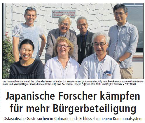 Gemeinde Colnrade_Japanische Forscher