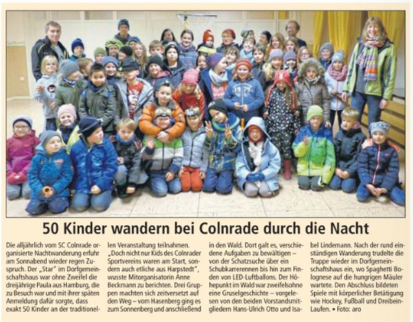 Nachtwanderung